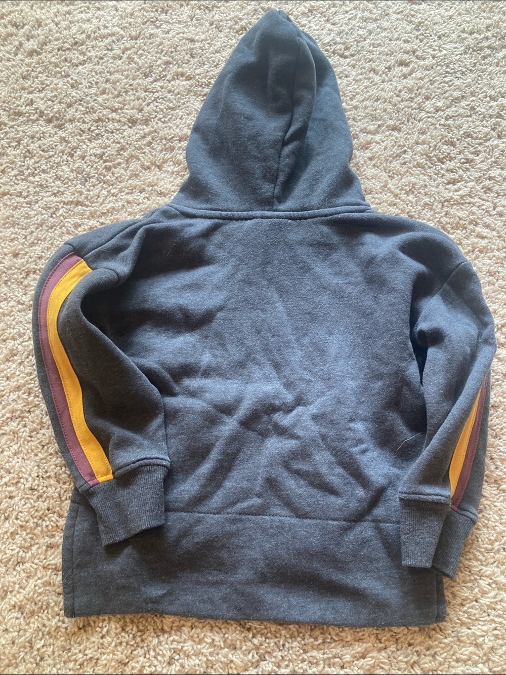 Kids Harry Potter Character Hoodie with Maroon Lined Hood - Picture 8 of 8